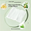 Best Natural Makeup Remover Wipes, 60pcs Facial Oil Remover Wipes