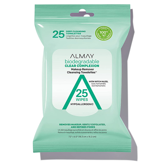 Almay Biodegradable Clear Complexion Cleansing Wipes