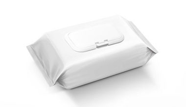 Wet Wipes Soft Pack - With Plastic Lid