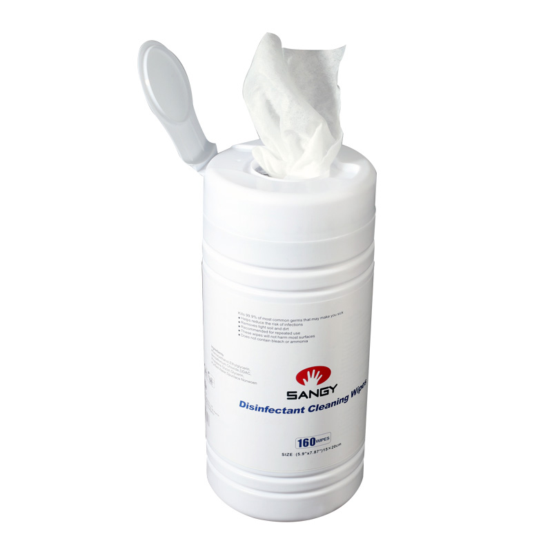  Alcohol-Free Unscented Disinfectant Wipes: 160 Sheets Per canister
