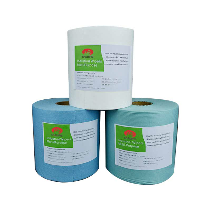 Wholesale Blue Paper Roll Industrial Paper Towels, 2 Ply, 500 Sheets