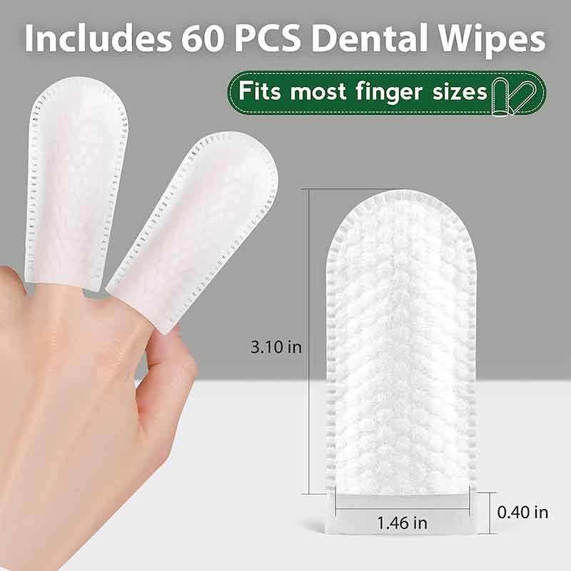 Wholesale Dental Care Finger Wipes for Dogs and Cats, Teeth Cleaning Wipes