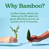 Eco-Friendly Biodegradable Bamboo Baby Wipes for Sensitive Skin Total of 216 Wipes