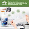 OEM Household Degreaser Wipes Kitchen Cleaning Wipes, 80 Pcs
