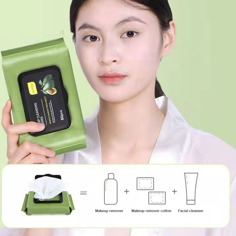 Best Makeup Removing Facial Cleansing Wipes for Sensitive Skin, 60 Ct