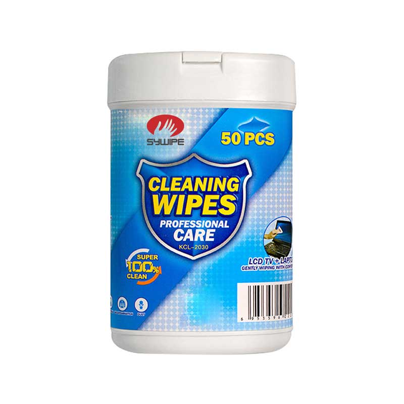 50 Wipes Anti-Static Electronic Cleaning Wipes For LCD, Phone, Laptop Screens