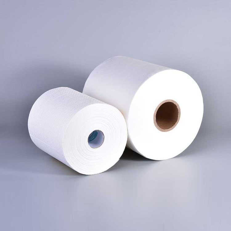 Heavy-Duty Industrial White Paper Towels Jumbo Rolls for Factory Workshop