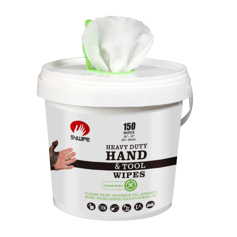 Wholesale Heavy Duty Industrial Cleaning Hand Wipes, 150 Per Canister