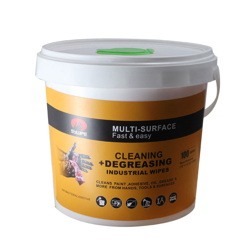 Industrial Hand Cleaning Wipes Heavy Duty 150 Per Canister