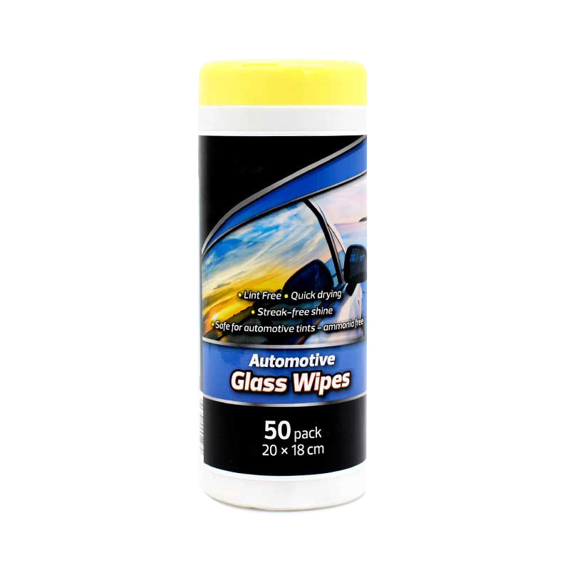 Wipes for Glass, Disposable Cleaning Wipes for Auto, Windows, And Mirrors