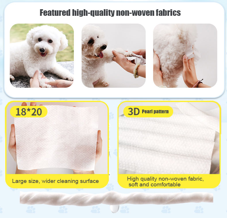 Puppy & Dog Wipes for All Purpose Cleaning, 1000 Count Pet Wipes 