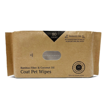 OEM Eco-Friendly Deodorizing Pet Wipes Charcoal Bamboo Wipes 80 pcs