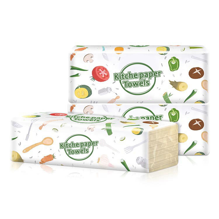 OEM Bamboo Paper Towels Kitchen Roll Recycled Napkins Cloth