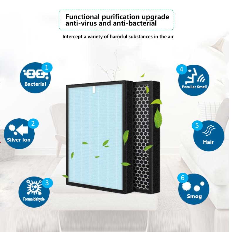 Air Disinfection Purifier with Cold Catalyst Filtration for Home