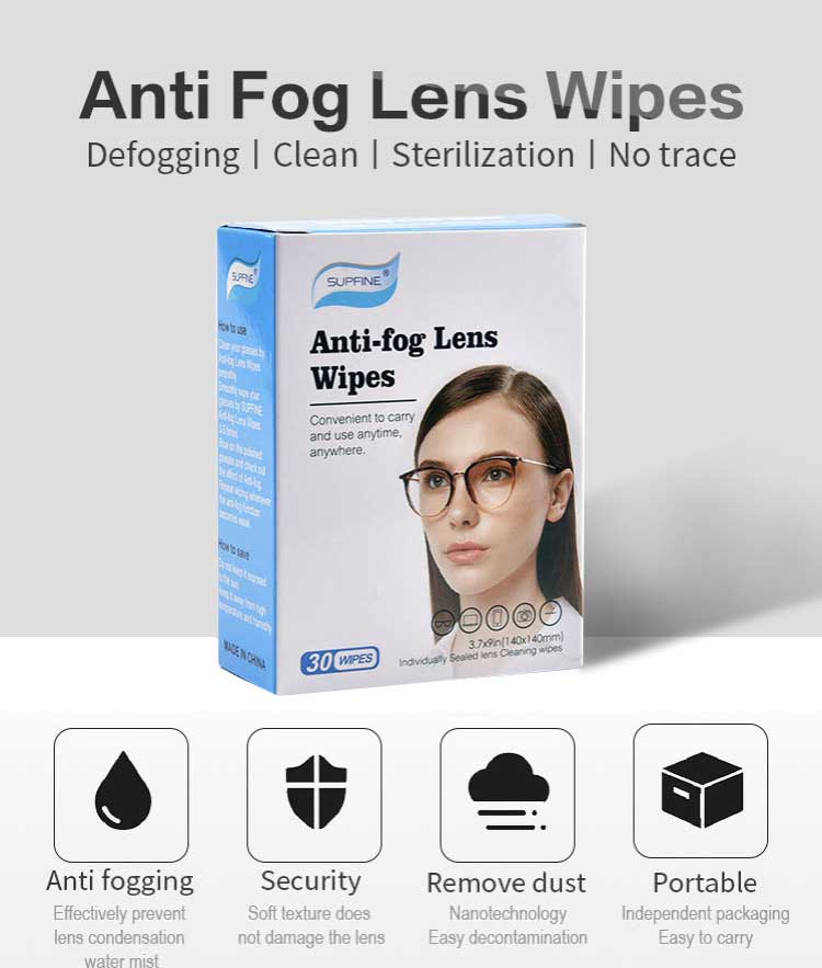 Professional Anti-Fog Wipes  Eyeglasses Cloths-China Supplier