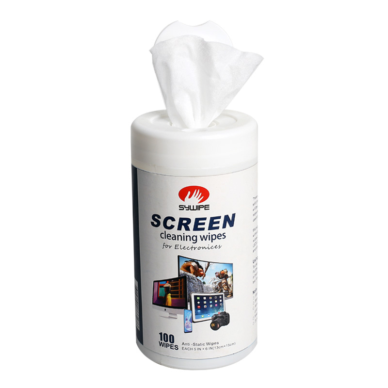 OEM Computer Screen Cleaner Wipes Electronics Screen Wipe 100 Count