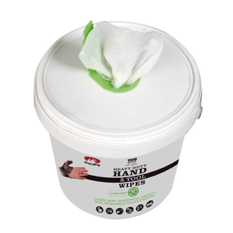 Wholesale Heavy Duty Industrial Cleaning Hand Wipes, 150 Per Canister