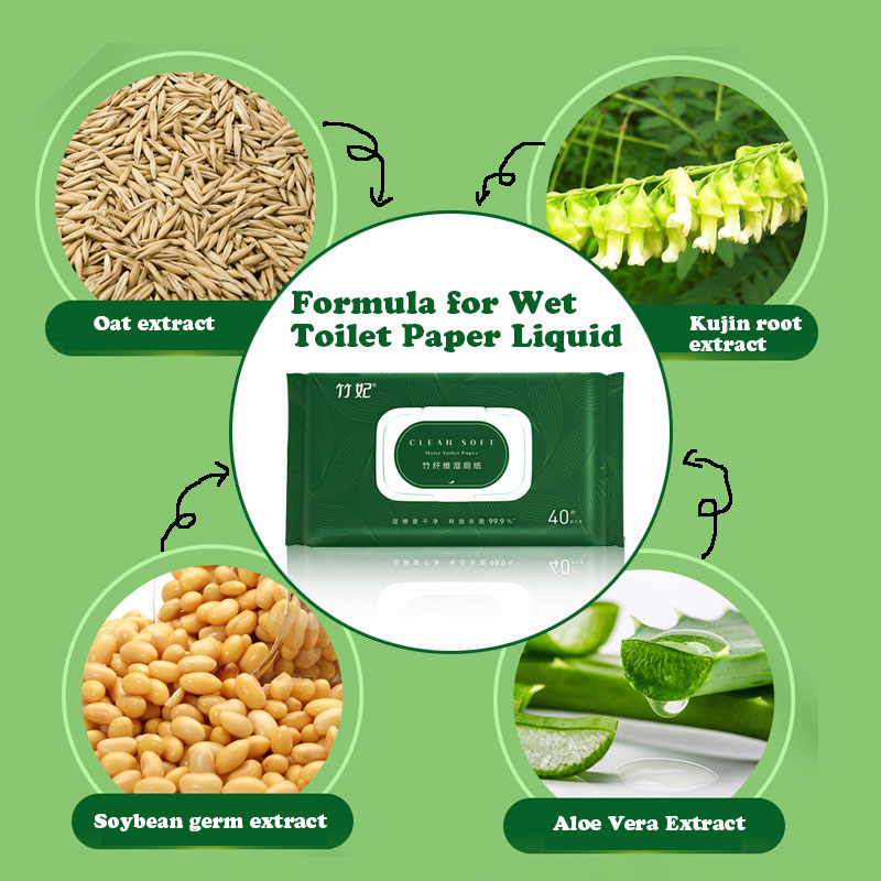 Best 100% Virgin Bamboo Wet Toilet Paper | Private Label Tissue