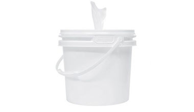 Large Bucket Holds 500 Wipes-Great for Schools, Restaurants and More.