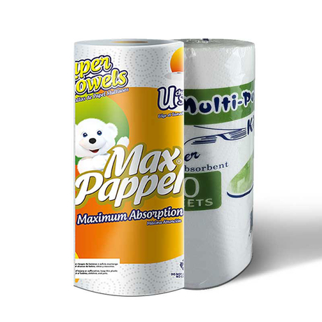 100 Sheets Super Absorbent High Quality Paper Kitchen Towel with Virgin  Wood Pulp - China Paper Towel and Roll Paper Towel price